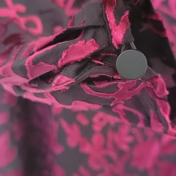 Sz 00 CLUB MONACO - Floral Burnout Dress - NWT! - Gorgeous 2-in-1 Dresses - Picture 6 of 14